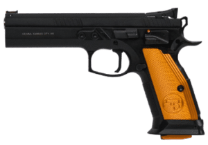 The CZ 75 Tactical Sport has a longer grip to allow for a 20 rd clip