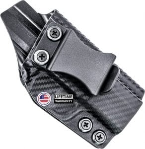 The Concealment Express IWB KYDEX Holster is more than just a low-profile carrier that will hide your Glock 43