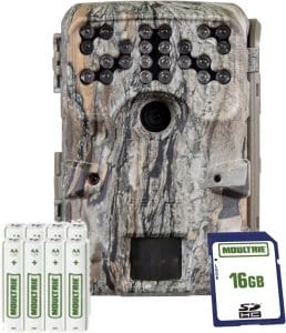 The Moultrie AM-900 offers more than sufficient battery, blistering 0.4 second trigger speed, and features for security