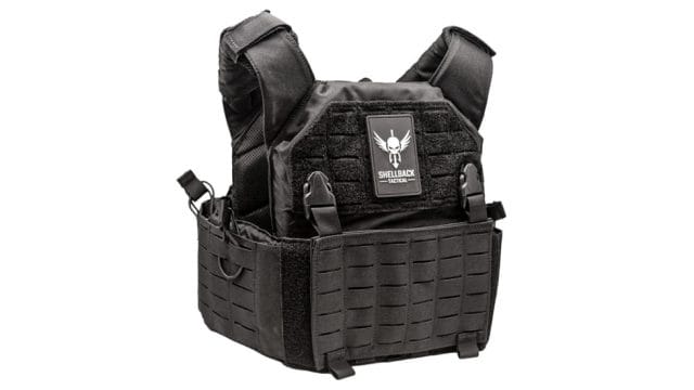 Shellback Tactical Rampage 2.0 Plate Carrier holds 10X12 plates. 3D spacer mesh provides ultimate comfort
