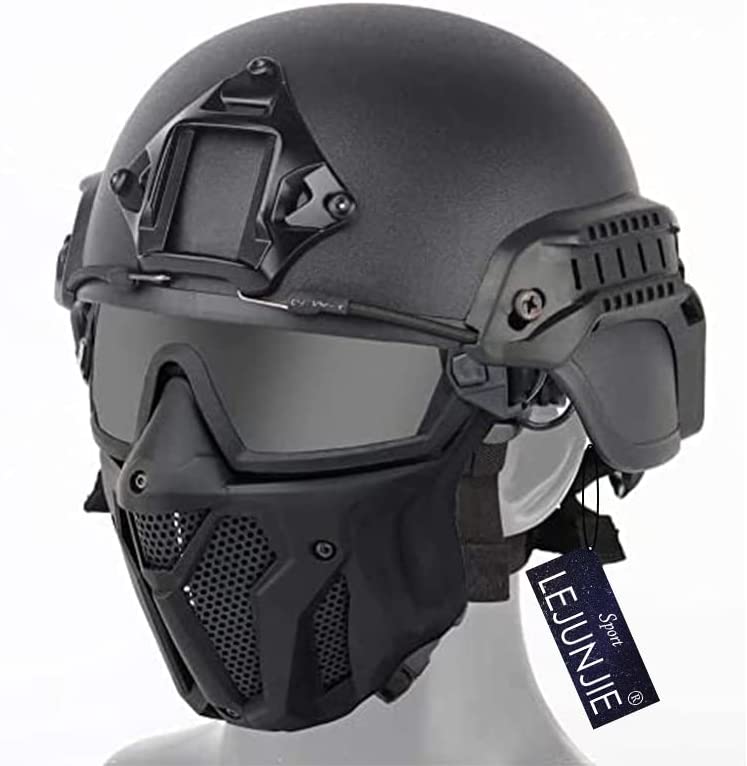 image of ‎Tactical PJ Helmet and Full Face Protection