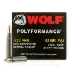 image of Wolf WPA Polyformance Ammo 55 Grain