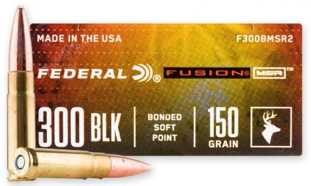 image of Federal Fusion – 300 AAC Blackout – 150 Grain Soft Point