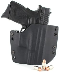 R&R Holsters: OWB Kydex Holster is made of polymer material that’s thin, tough, and lightweight