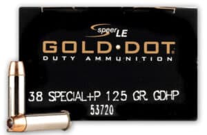 Speer Gold Dot - 38 Special +P - 125 gr JHP