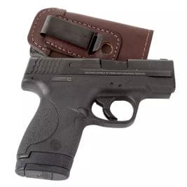 The Defender Leather IWB Sig P239 Holster by Relentless Tactical
