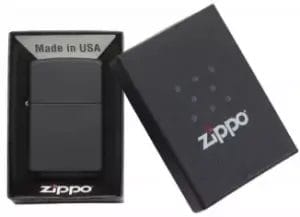 Zippo Matte Pocket Lighter packaging