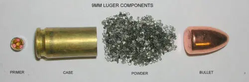 9mm Luger reloading components
