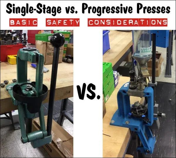 single stage vs progressive press