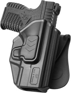 The Gun&Flower Springfield XD-S Holster is the factory holster for XD-S