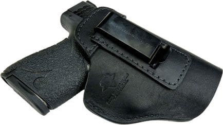 The Relentless Tactical The Defender Leather IWB sig P229 Holster is backed by Relentless Tactical’s lifetime warranty