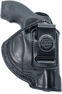 Maxx Carry IWB Leather Revolver Holster for Ruger SP101