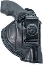 image of Maxx Carry IWB Leather Revolver Holster for Ruger SP101