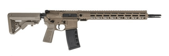 The Sabre Mil-Spec Complete AR 15 features a sturdy and durable construction, which instills confidence in its long-term reliability