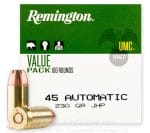 image of Remington UMC 45 ACP Ammo - 230 gr JHP