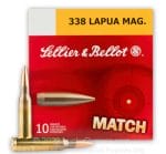 image of 338 Lapua Magnum Match Grade Ammo by Sellier & Bellot