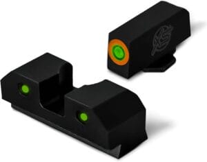 XS SIGHTS 3-Dot Tritium Glock 43 Night Sights